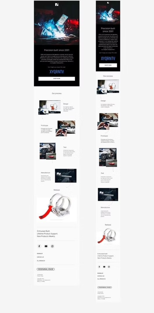 Rennline — Brand Process